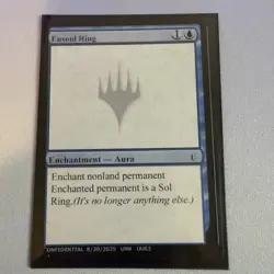 Ensoul Ring Un-Known Event Playtest Cards Regular - Image 1