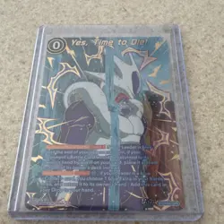 Bandai Dragon Ball Super Card Game Cooler Yes, Time to Die! SPR BT29-040 - Image 1