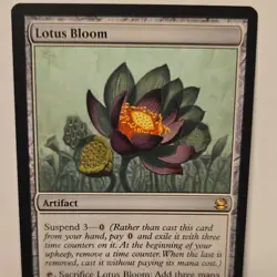 Magic: The Gathering Lotus Bloom Artifact Colorless Regular Standard English - Image 1