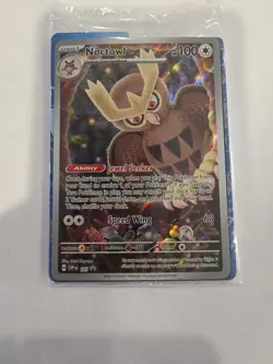 Noctowl SVP 141 Pokemon TCG Stellar Crown ETB Sealed Promo - Image 1