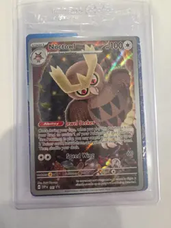 Noctowl SVP 141 Pokemon TCG Stellar Crown ETB Sealed Promo - Image 3