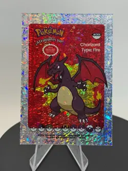 Who's That Pokemon 2025 Pokemon Card Shiny Charizard #6 NON-TCG - Image 1
