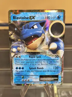 Pokemon TCG: Blastoise EX 21/108 XY Evolutions Holo Ultra Rare Free Shipping! - Image 1