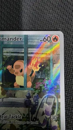 Charmander # 044 Pokemon Center Stamped Scarlet & Violet Promo - Image 3