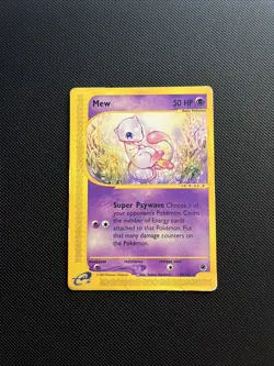 Mew 55/165 Expedition Non Holo Raw Card Played Pokemon TCG - Image 1