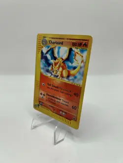 Pokemon TCG Charizard 039/165 Expedition Base Set Reverse Holo - HP/DMG - Image 4