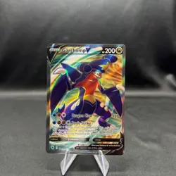 Pokemon TCG Garchomp V Sword & Shield Mfg-Astral Radiance 178/189 Holo Full Art - Image 1