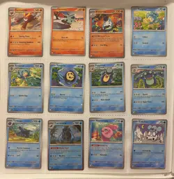 Pokemon TCG SV: Black Bolt Complete Base Set Common/Uncommon/Rare Holo - Image 2