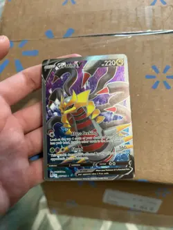Pokemon TCG Giratina v 185/196 2022 Swsh11: Lost Origin Full Art - Image 1