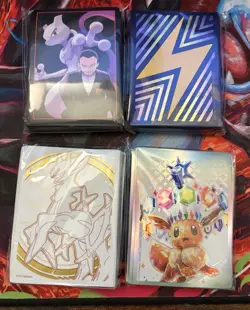 Pokemon Official TCG Sleeves (65ct) - Lot of 4x - Factory Sealed - Image 1