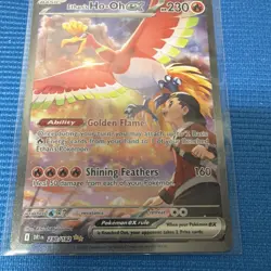 Pokemon Ethan's Ho-Oh EX Special Illustration Rare Holo 230 HP 230/182 Sv10 - Image 2