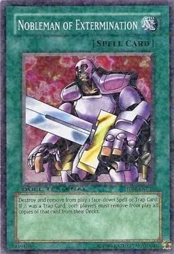 Yugioh! LP Nobleman of Extermination - DT01-EN038 - Common - Duel Terminal Light - Image 1
