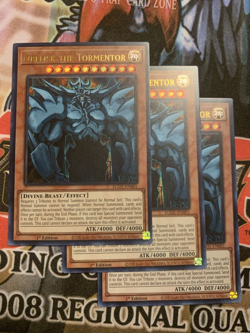 Obelisk The Tormentor (3x) EGO1-EN001 LP Ultra Rare 1st Edition Yugioh - Image 1