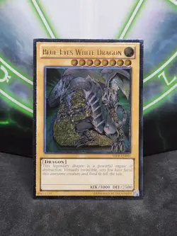 Yugioh Blue-Eyes White Dragon YSKR-EN001 Ultimate Rare NM - Image 1