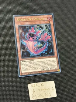 Yugioh - Snake-Eyes Poplar - 25LP-EN002 - Ultra Rare - Limited Edition - M/NM - Image 3