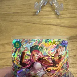One Piece Tcg Jewelry Bonney Op12-118 Sec Rare Alt Art Mint - Image 3