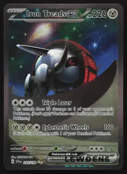 Iron Treads ex - 248/198 - SIR - Alt Art - Scarlet & Violet - Pokemon Card - 1 - Image 1