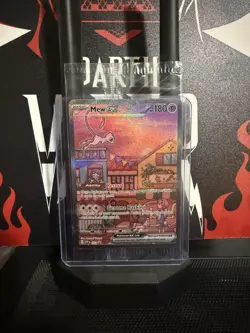 Pokemon Mew ex Promo Full Art Holo SVP 053 Scarlet & Violet Promo Cards - Image 1