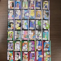 Dragon Ball Carddass Card set of 36 Vintage Japan Japanese 10th - Image 1