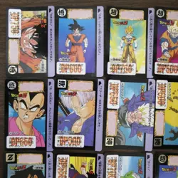 Dragon Ball Carddass Card set of 36 Vintage Japan Japanese 10th - Image 2