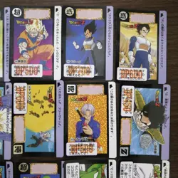 Dragon Ball Carddass Card set of 36 Vintage Japan Japanese 10th - Image 3