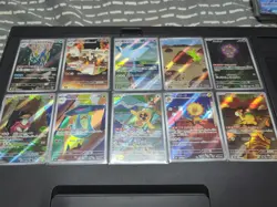 Pokemon Bundle Of 10 Japanese Art Rare Cards AR - Image 1