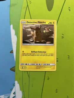 Holo Promo SM194 Detective Pikachu Pokemon TCG Pokemon 2019 Card - Image 1