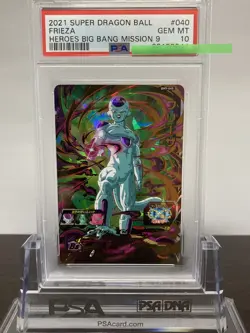[Y1][PSA10] BM9-040 Frieza Super Dragon Ball Heroes Card Game - Image 1