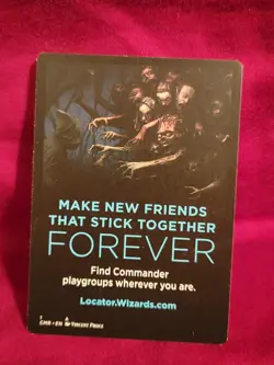 Rock Token Light Play, English Magic the Gathering MTG Commander Legends - Image 2