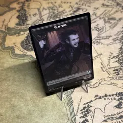 MTG Innistrad Remastered Vampire Double-Sided Token Foil, Near Mint Condition - Image 1