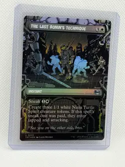 The Last Ronin's Technique (Showcase) Teenage Mutant Ninja Turtles Foil 0223 - Image 1