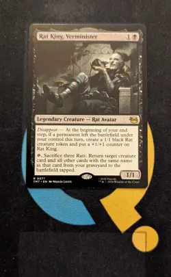 Rat King, Verminister Rare TMT 071 Teenage Mutant Ninja Turtles MTG - Image 1