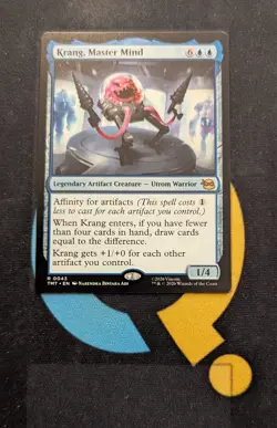 Krang, Master Mind Rare TMT 043 Teenage Mutant Ninja Turtles MTG - Image 1