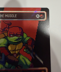 2026 MTG TMNT M 0091 Raphael, the Muscle Borderless Pixel Surge Foil - Image 3