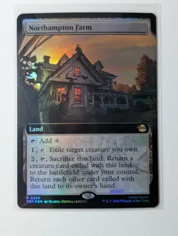 Magic: The Gathering TMT RF 0280 Northampton Farm (Extended Art) Foil TMNT - Image 1