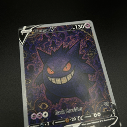 Pokemon Gengar Limited Promo Doujin ACG DIY Full Art Card NO HOLO - Image 2