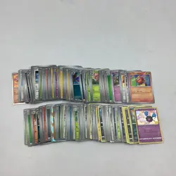 100x Pokemon Trading Cards Bundle Genuine Assorted Holo Foil Rare Commons #8701 - Image 1