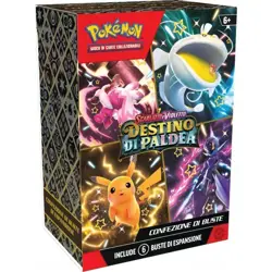 POKEMON DESTINO DI PALDEA - BUNDLE DA 6 BUSTINE - ITALIANO - NEW E SEALED - Image 1