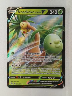 Carte pokemon FRANCAIS Noadkoko de Alola V (PGO 005) Pokemon GO [NM] - Image 1