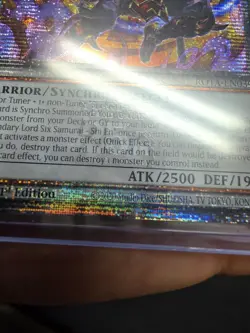 Yugioh Legendary Lord Six Samurai Shi En Quarter Century RARE & Mulcharmy Secret - Image 4