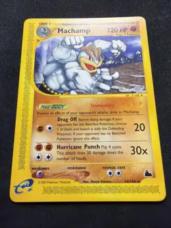 Machamp 16/144 Skyridge Non-Holo E Reader Pokemon Card NM!! - Image 1