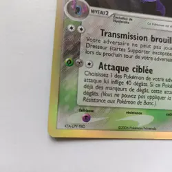 Nostenfer Carte 2/113 Holo Pokemon Ex Especes Delta Rare FR 2006 Trading Card - Image 2
