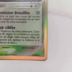 Nostenfer Carte 2/113 Holo Pokemon Ex Especes Delta Rare FR 2006 Trading Card - Image 3