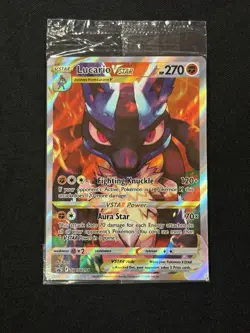 Lucario VSTAR SWSH291 SWSH: Sword & Shield Promo Sealed Pokemon Card - Image 1