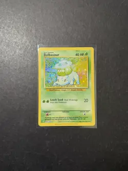 Bulbasaur 001/034 CLV Classic Collection Holo Pokemon Card SWSH PTCG NM - Image 1