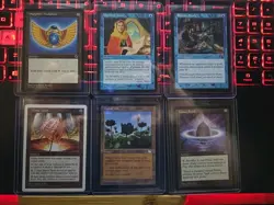 Magic the Gathering Collection 6 Cards Various Editions LP to NM Conditions - Image 1