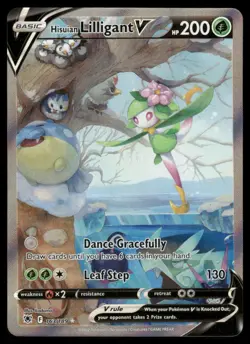 Pokemon Cards Hisuian Lilligant V 163/189 Astral Radiance Rare Ultra NM - Image 1