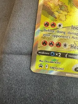 Pokemon Charizard V SWSH260 SWSH: Sword & Shield Promo Holo Promo Card #SWSH260 - Image 5