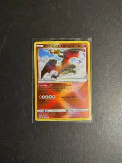 Radiant Charizard 020/159 Holo Rare Pokemon Card SWSH Crown Zenith PTCG - Image 1