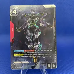 GFreD LR+ GD03-035 Steel Requiem Gundam TCG English NM Card Game - Image 1